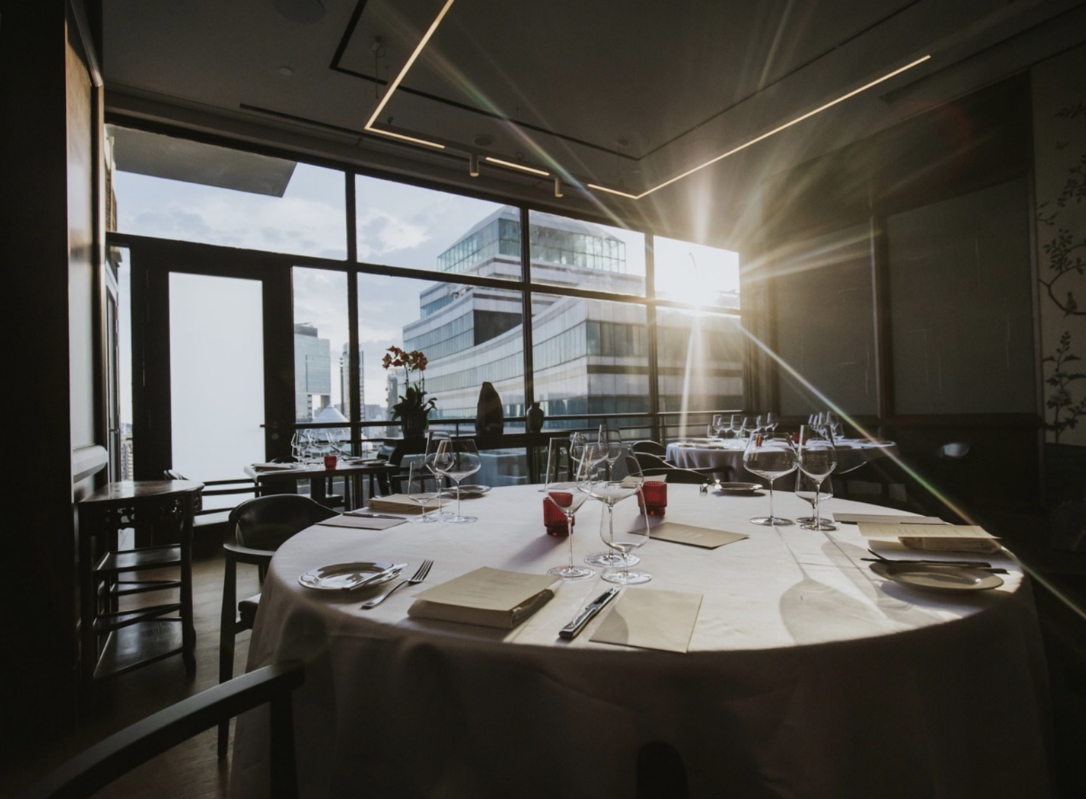 67 Pall Mall Singapore — wine tower and dining room